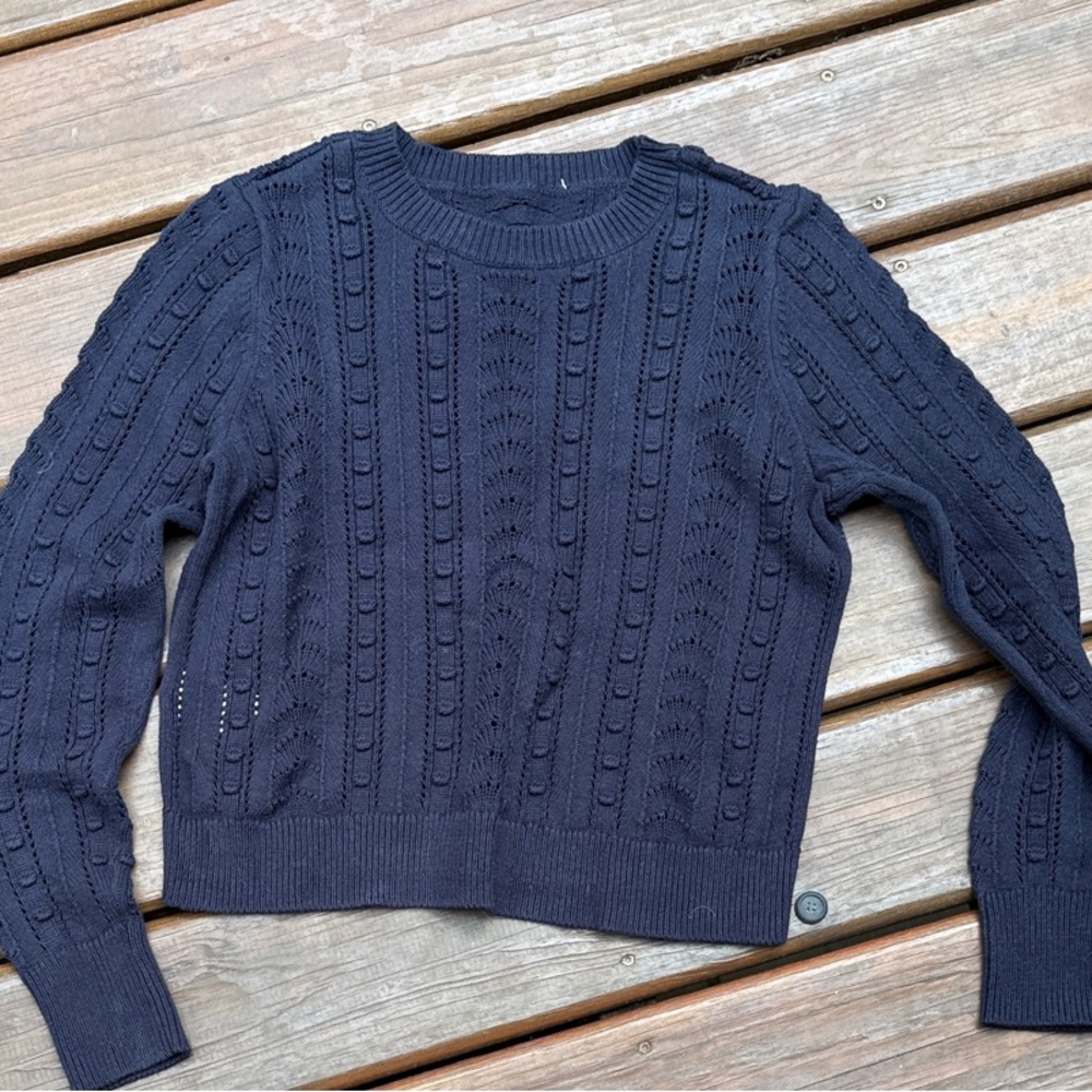 Sweet little Navy Sweater